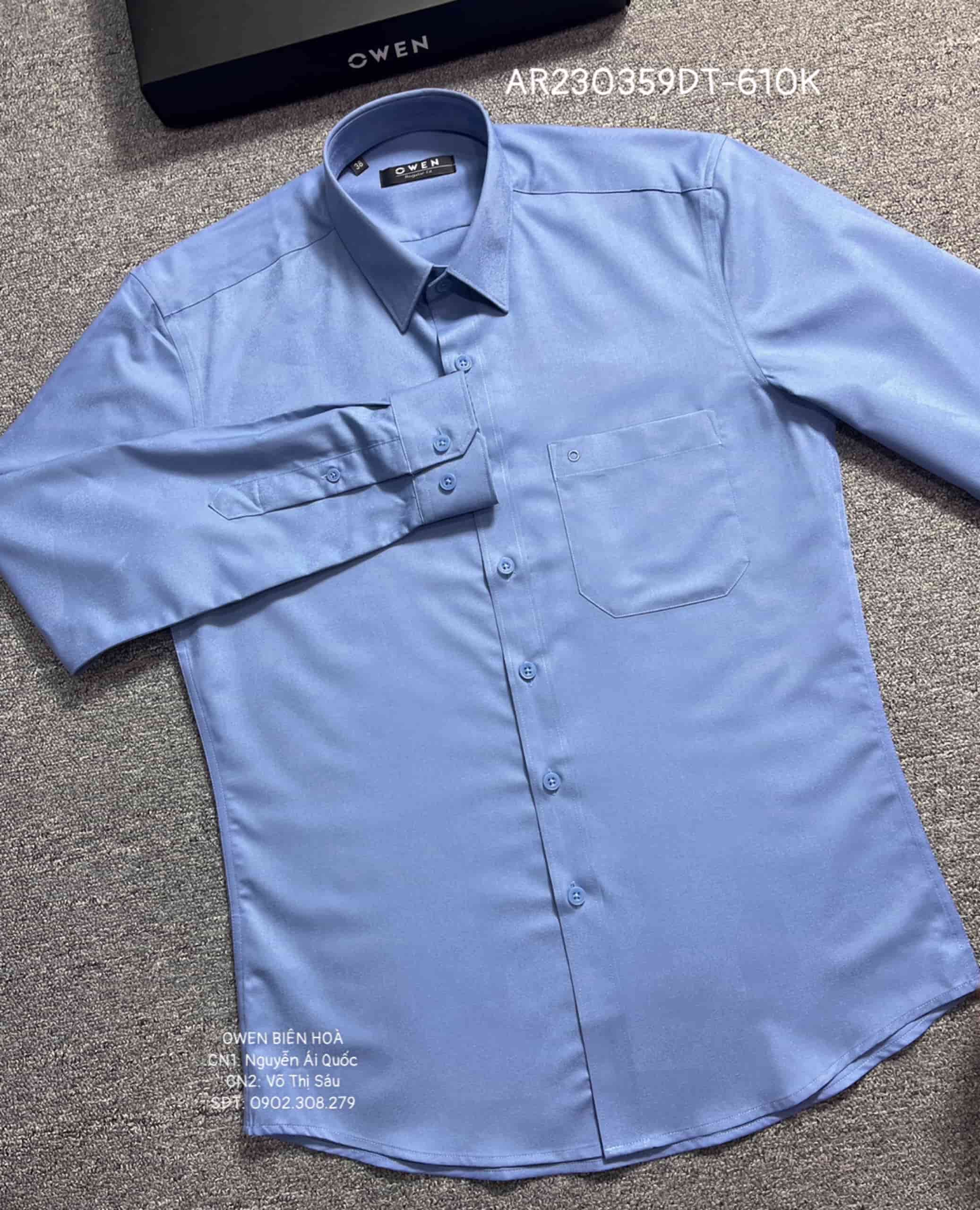 ÁO SƠ MI DÀI TAY AR230359DT - Ảnh 4