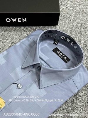 Alternative view of ÁO SƠ MI DÀI TAY AS230564D