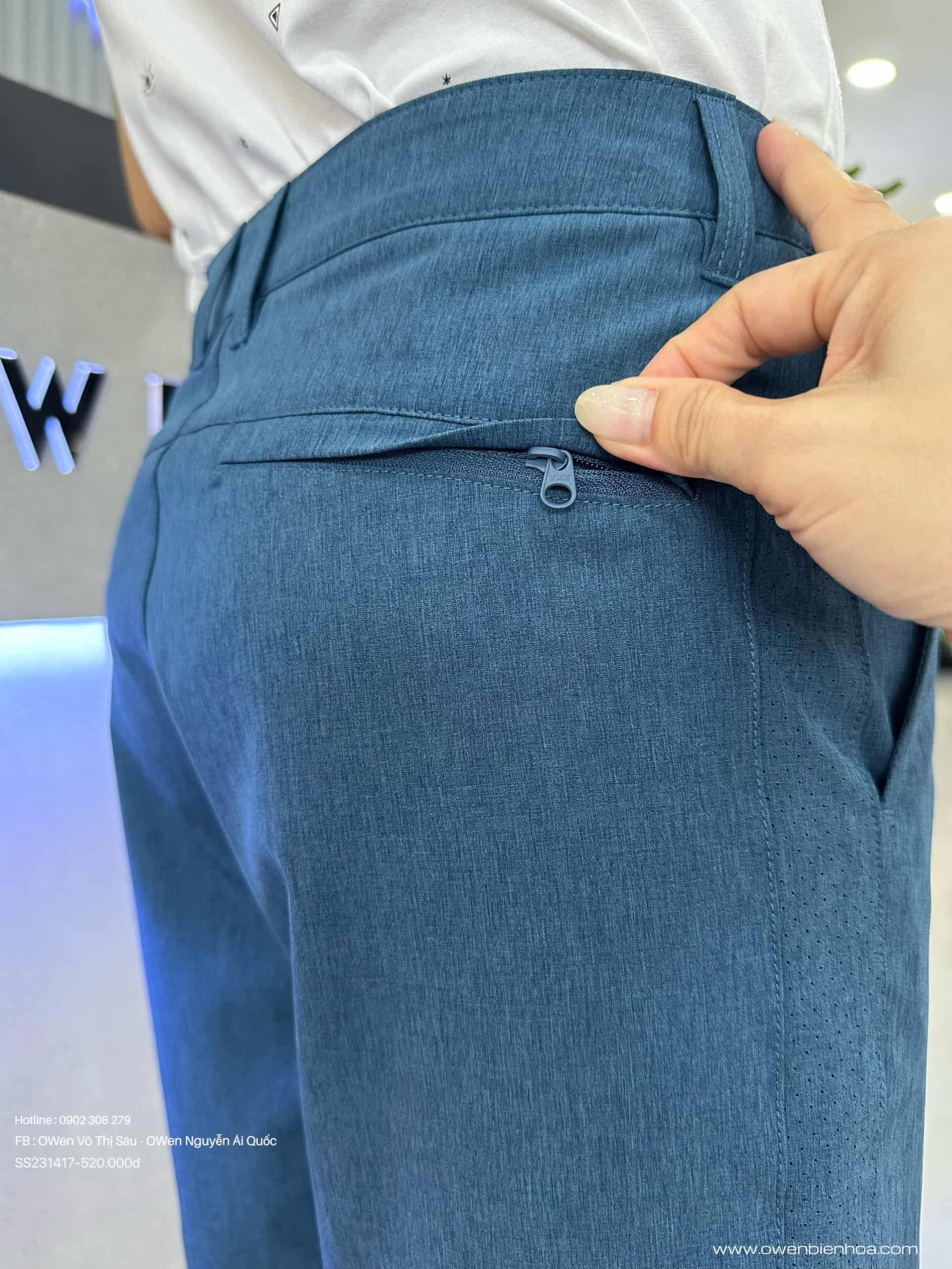 QUẦN SHORT SS231417-BU - Ảnh 3