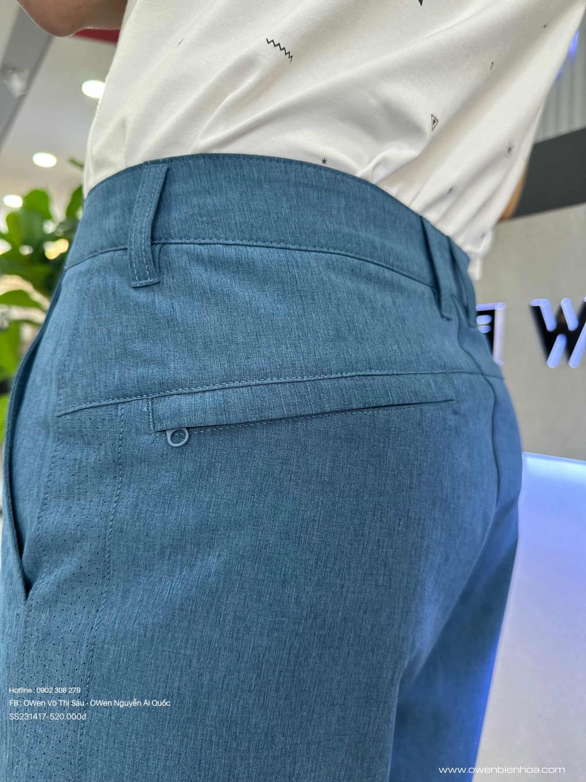 QUẦN SHORT SS231417-BU - Ảnh 4