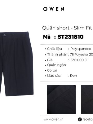 QUẦN SHORT ST231810