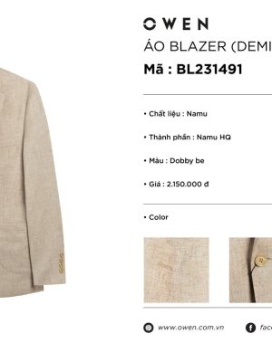 ÁO BLAZER BE BL231491
