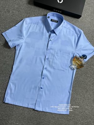 Alternative view of ÁO SƠ MI NGẮN TAY AB240522NT