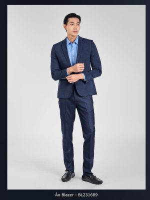Alternative view of ÁO BLAZER XANH TÍM THAN BL231689
