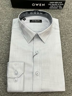 ÁO SƠ MI DÀI TAY AS240520D