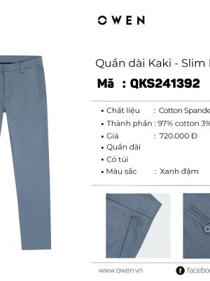 QUẦN KHAKI QKS241392