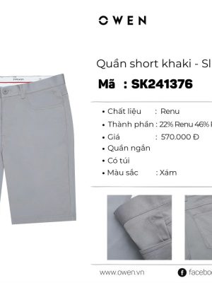 QUẦN SHORT SK241376