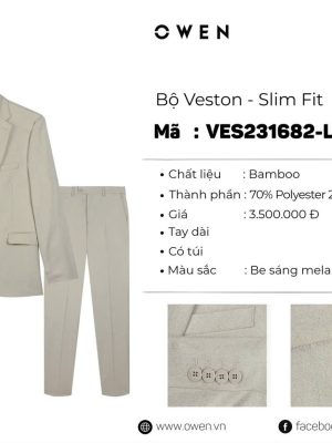 VEST BỘ BE SỮA VES231682