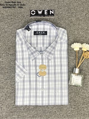 ÁO SƠ MI NGẮN TAY AB240657NT