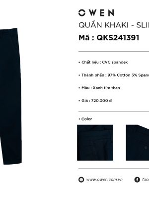 QUẦN KHAKI QKS241391
