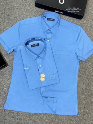 Alternative view of ÁO SƠ MI NGẮN TAY AB240588NT