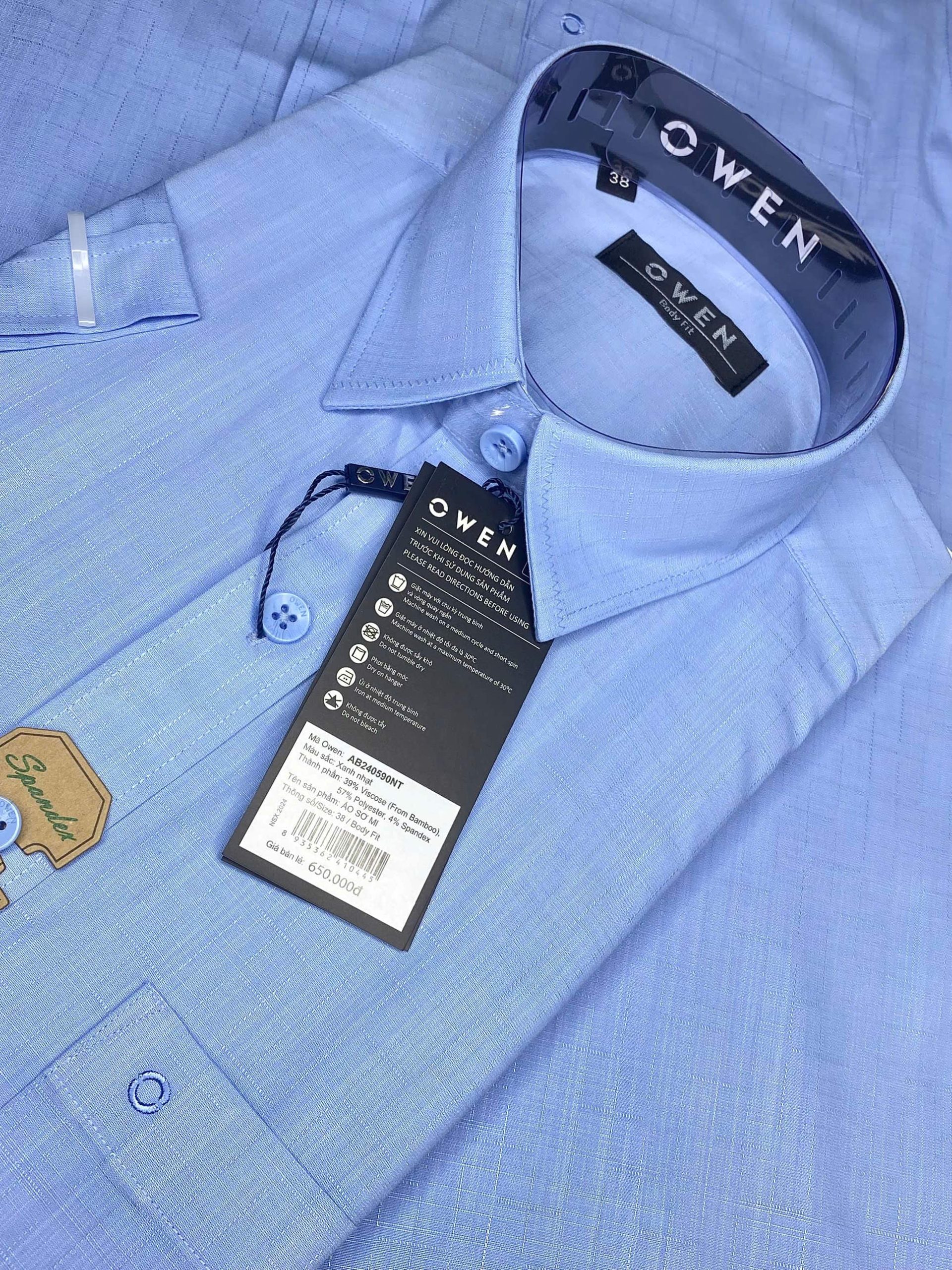 ÁO SƠ MI NGẮN TAY AB240590NT - Ảnh 4