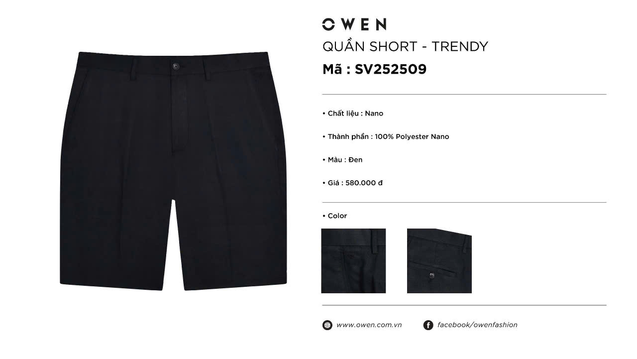 QUẦN SHORT SV252509 - Ảnh 2