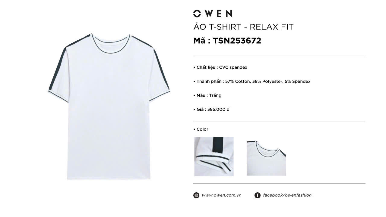 ÁO THUN T-SHIRT TSN253672 relax - Ảnh 2