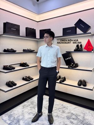 Alternative view of ÁO SƠ MI NGẮN TAY AB250382NT