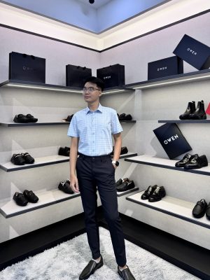 ÁO SƠ MI NGẮN TAY AB255165NT