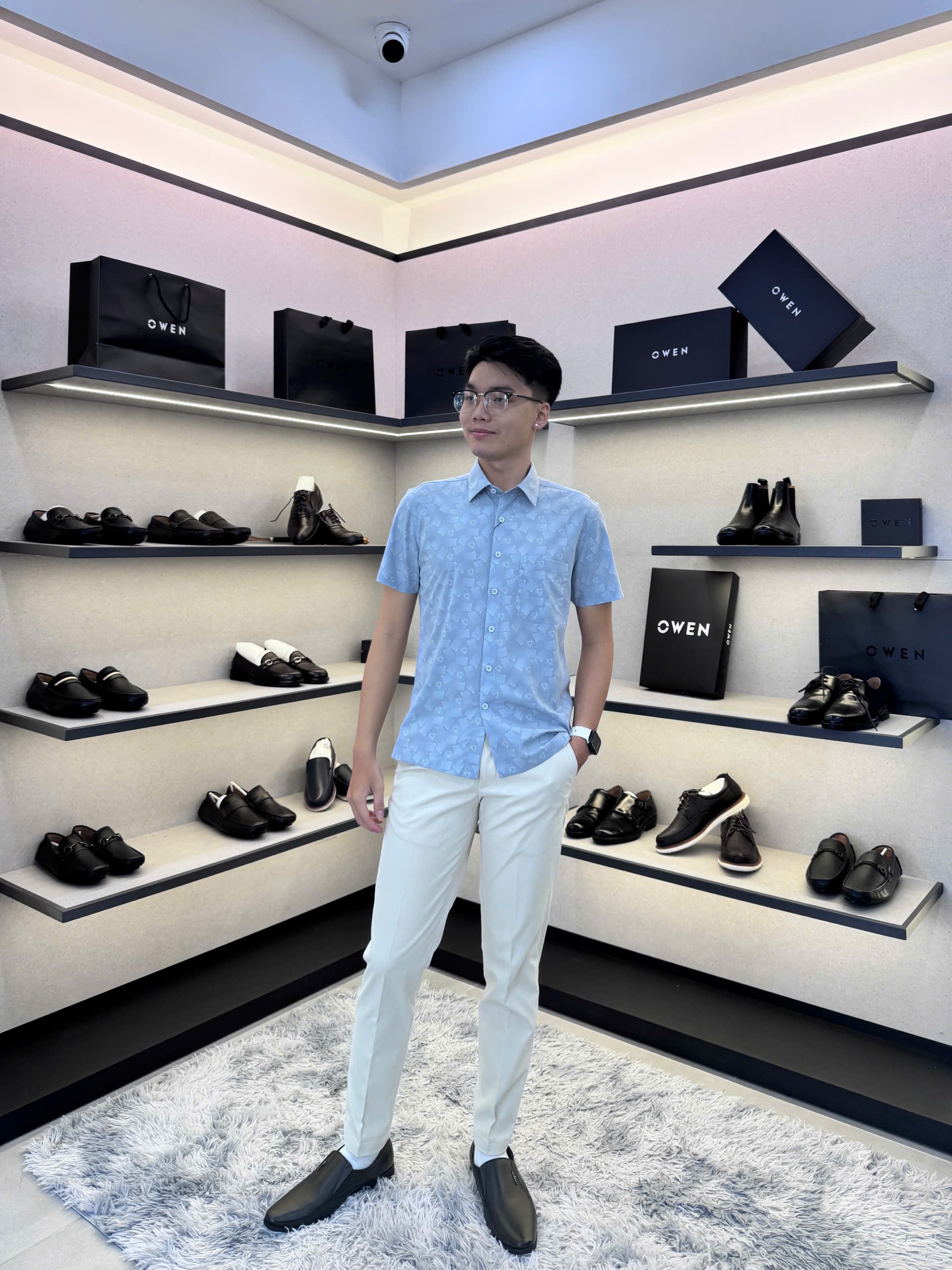 ÁO SƠ MI NGẮN TAY AB255009NT