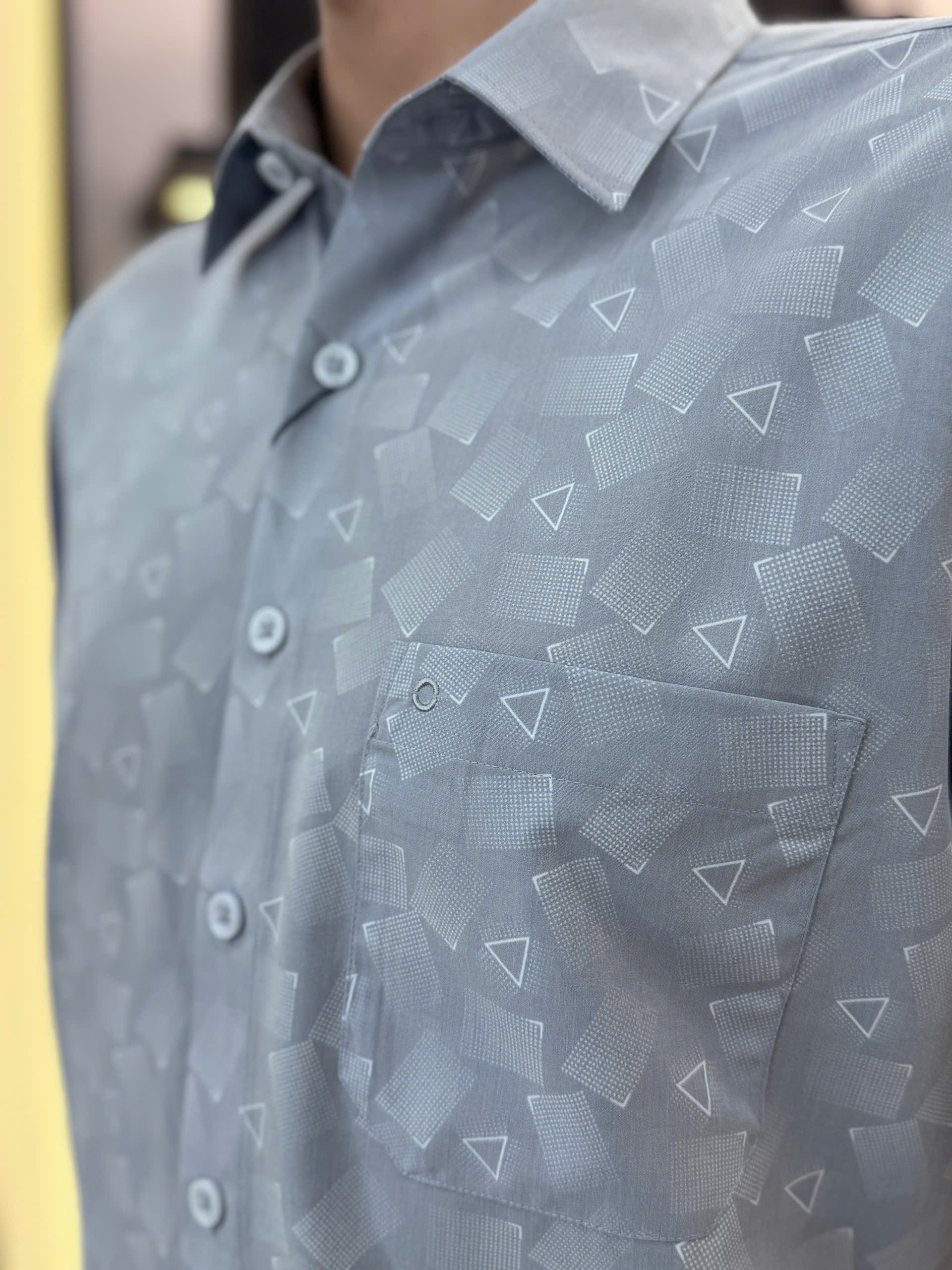 ÁO SƠ MI NGẮN TAY AB255009NT - Ảnh 3