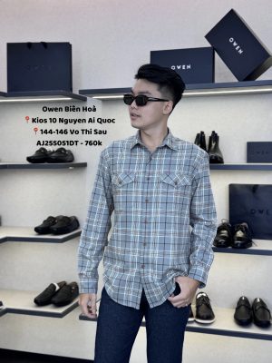 ÁO SƠ MI DÀI TAY AJ255051DT