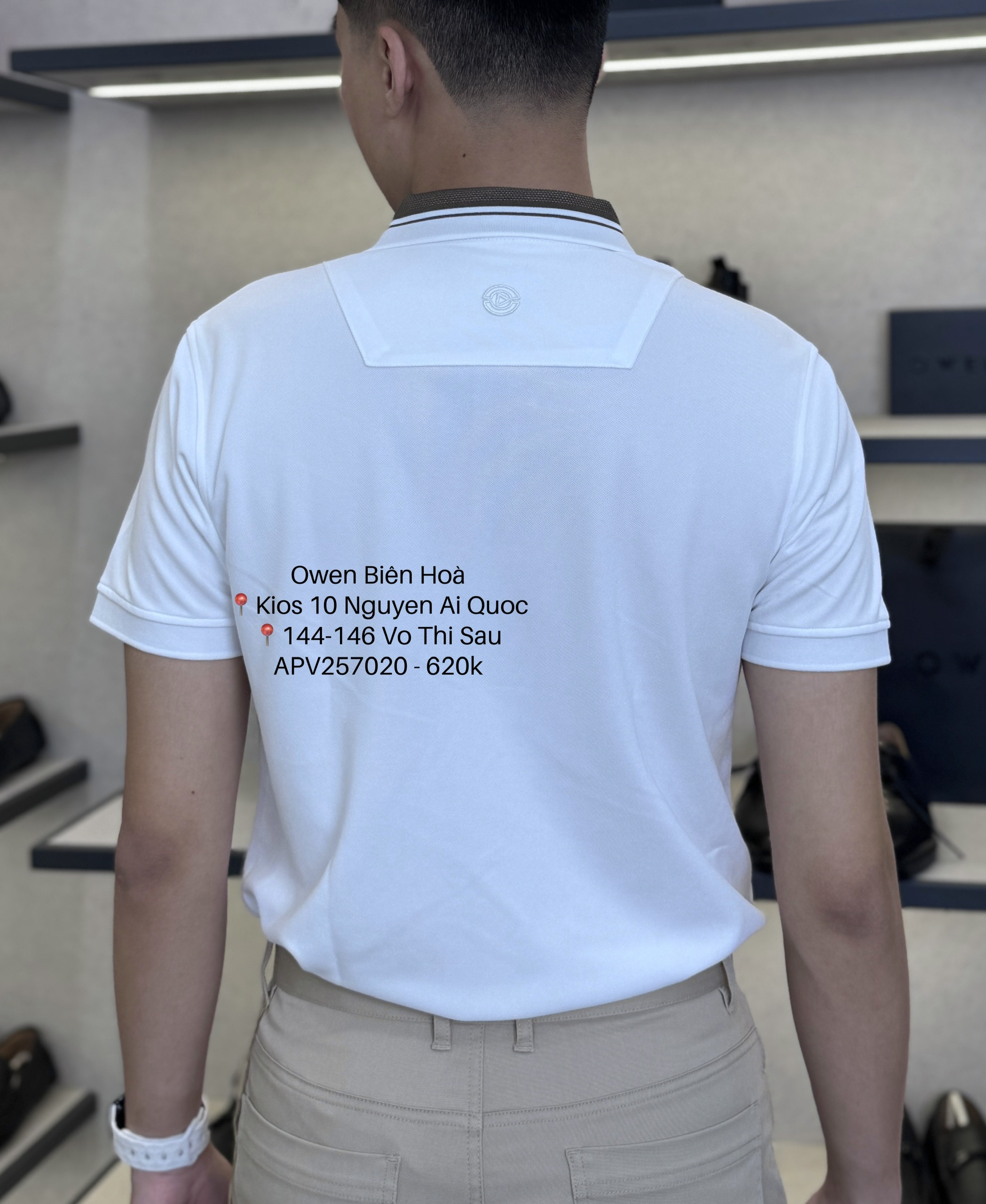ÁO THUN POLO APV257020 - Ảnh 4