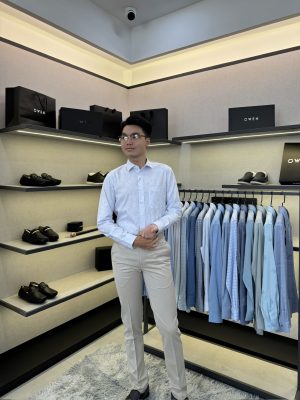 ÁO SƠ MI DÀI TAY AR255047DT