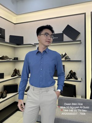 ÁO SƠ MI DÀI TAY AR255002DT