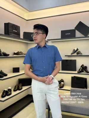 ÁO SƠ MI NGẮN TAY AB255123NT