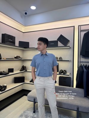 ÁO SƠ MI NGẮN TAY AB255050NT