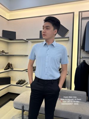 ÁO SƠ MI NGẮN TAY AB250056NT