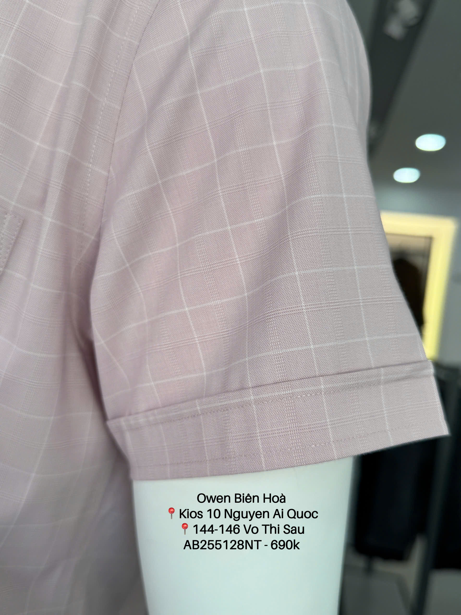 ÁO SƠ MI NGẮN TAY AB255128NT - Ảnh 4