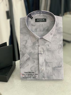 ÁO SƠ MI NGẮN TAY AB255097NT