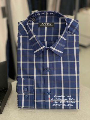 ÁO SƠ MI DÀI TAY AS255012D không túi