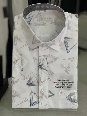 ÁO SƠ MI NGẮN TAY AB255042NT