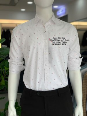 Alternative view of ÁO SƠ MI DÀI TAY AR255033D không túi