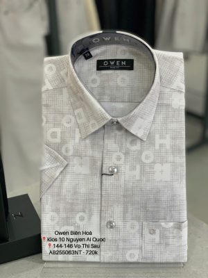ÁO SƠ MI NGẮN TAY AB255063NT