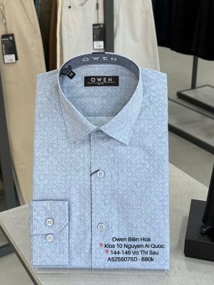 ÁO SƠ MI DÀI TAY AS255075D