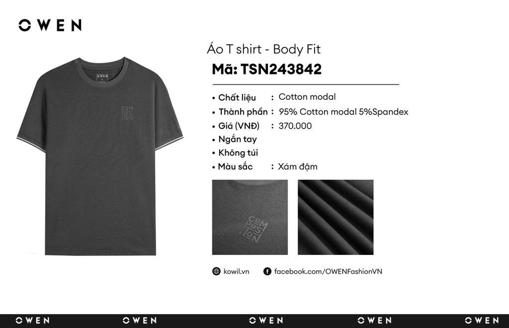 ÁO THUN T-SHIRT TSN243842 - Ảnh 3