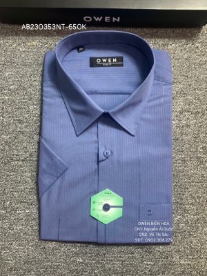 ÁO SƠ MI NGẮN TAY AB230353NT