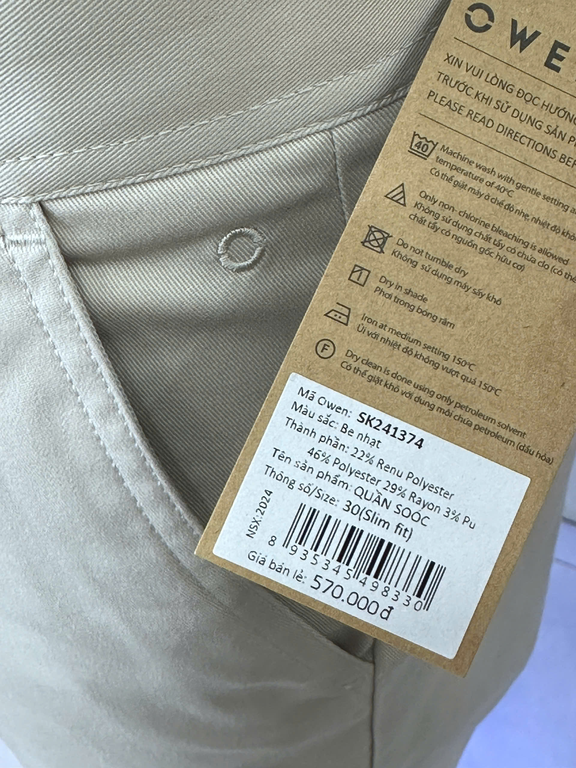 QUẦN SHORT SK241374 - Ảnh 5